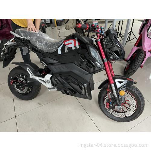 NEW Adult Electric Motorcycle 72V 3000W  Eletrica Motorbikes 65km Speed Electric Scooter CKD/SKD